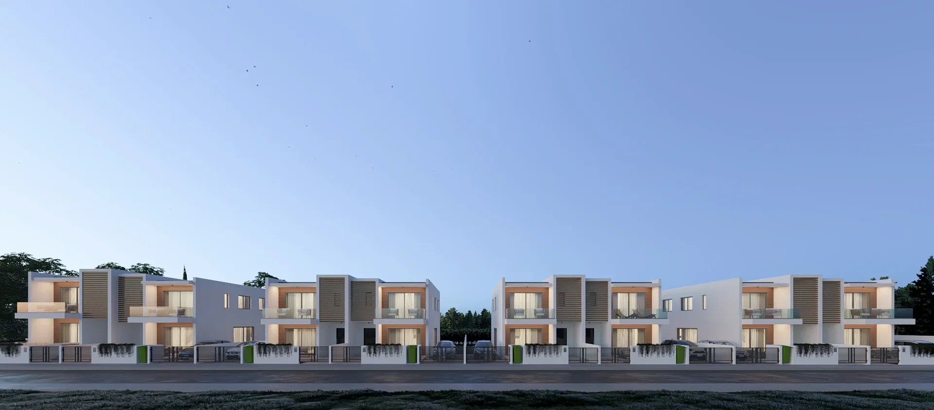 3-Bedroom Semi-Detached Villa in Geroskipou — Villa 3