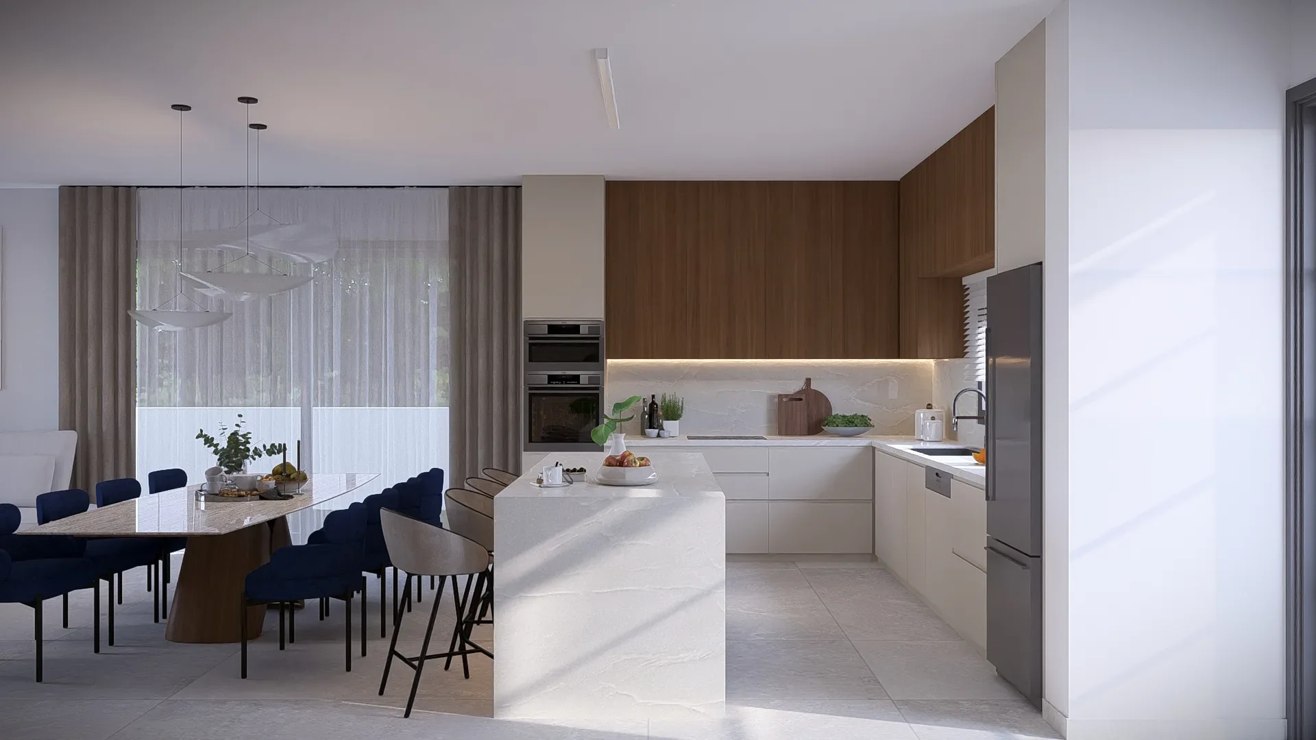 Semi-Detached Villas with Private Gardens in Geroskipou