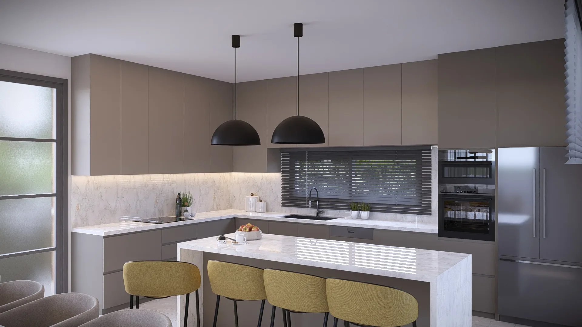 Two Semi-Detached Villas with Gardens in Konia