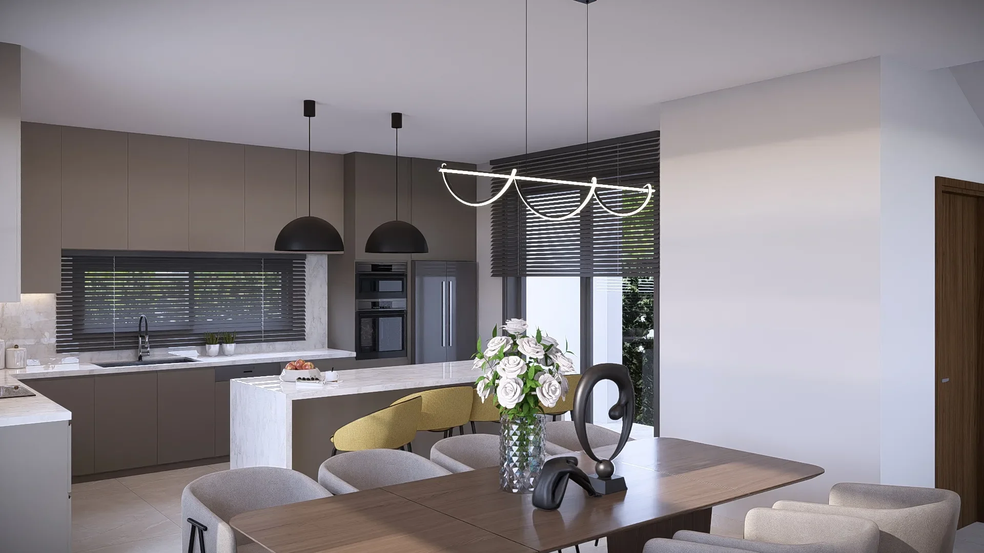 Two Semi-Detached Villas with Gardens in Konia