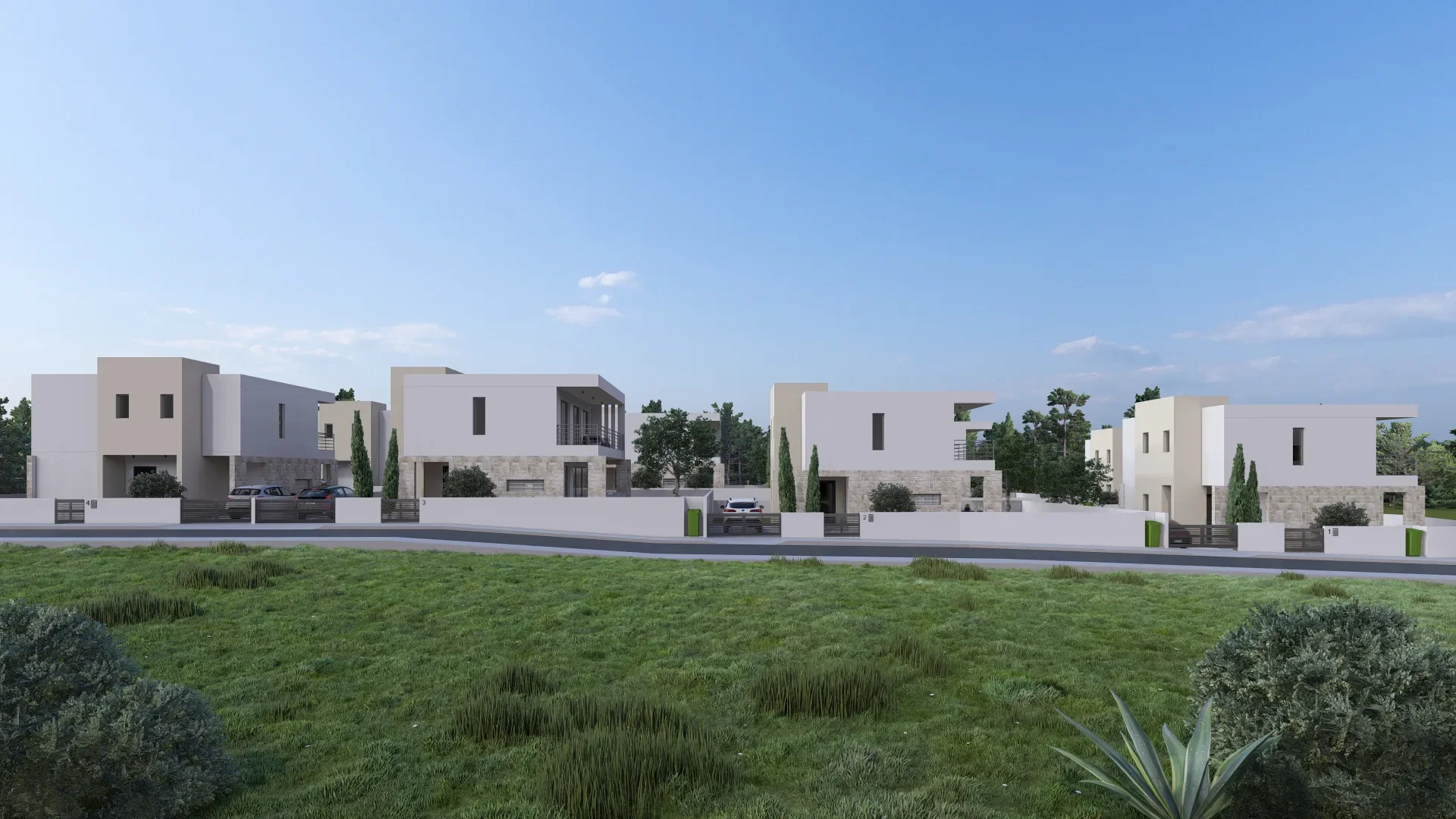 Detached Villas on Private Plots at Koloni, Geroskipou