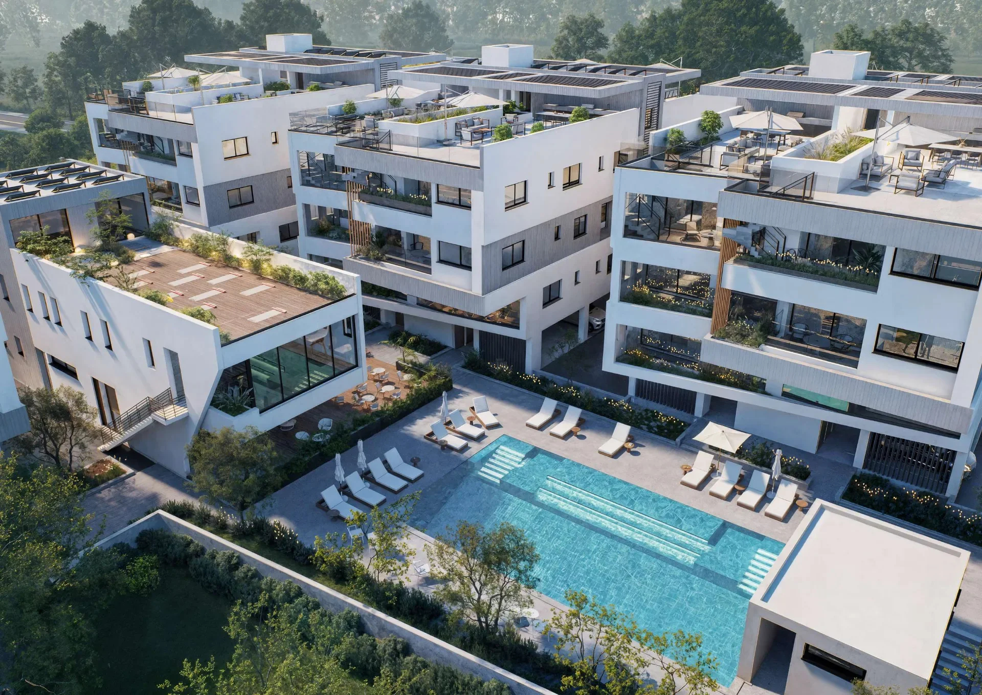 Resort-Style Apartments and Penthouses in Geroskipou