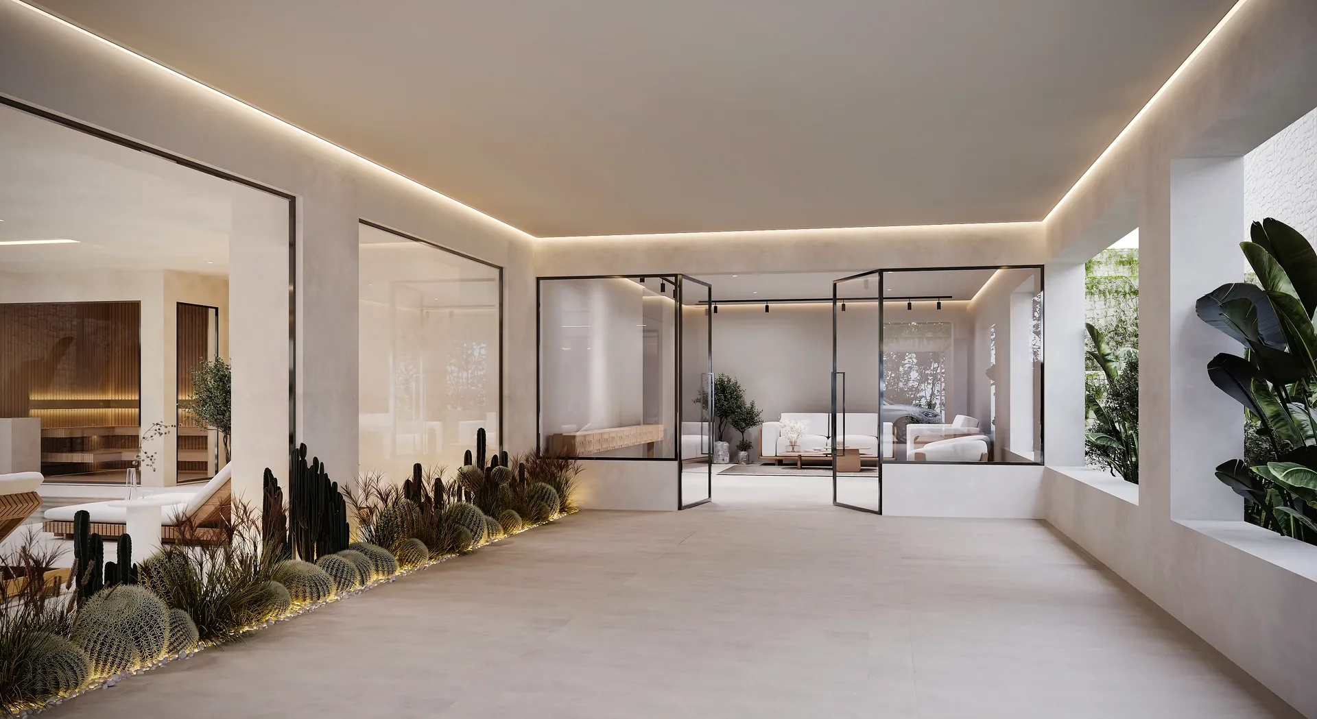 Boutique Apartments with an Indoor Pool in Geroskipou Hills