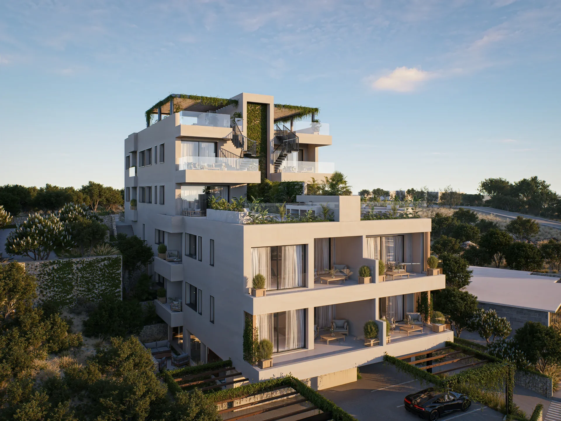 2 Bedroom Apartment 302 in a Boutique Building, Geroskipou Hills