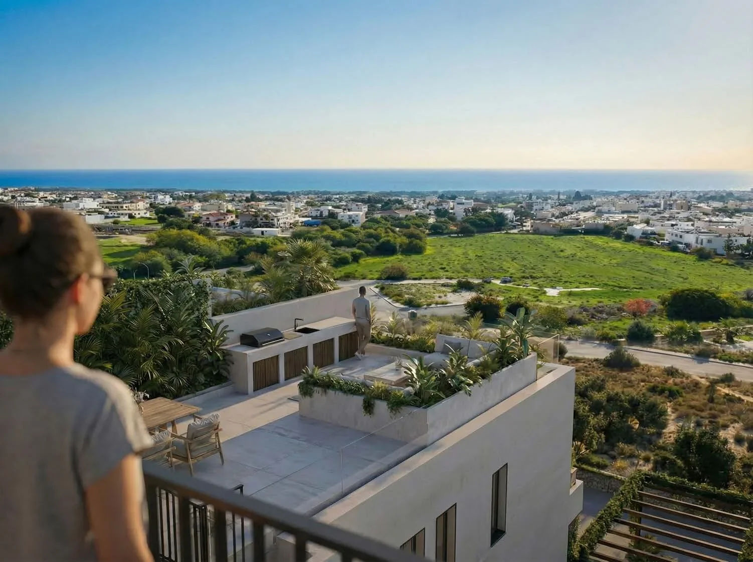 2 Bedroom Apartment 202 in a Boutique Building, Geroskipou Hills